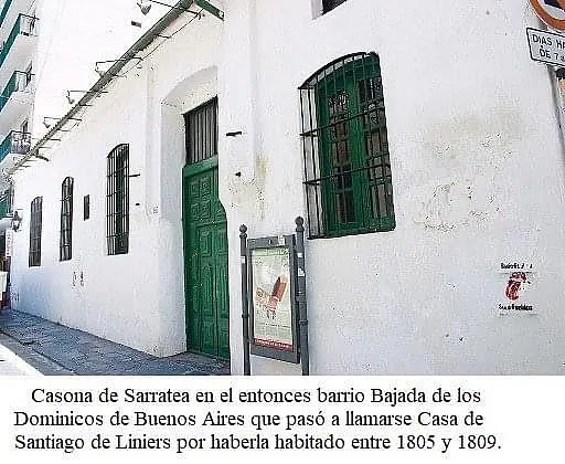 Casona de Sarratea - House of Santiago de Liniers