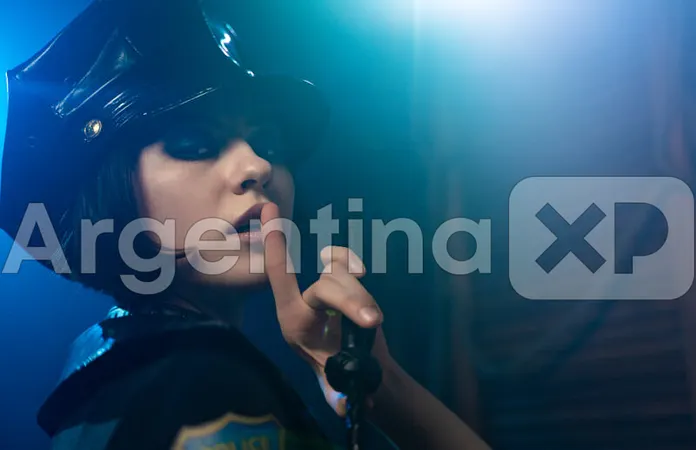 disfraz de hallowen policia sexy