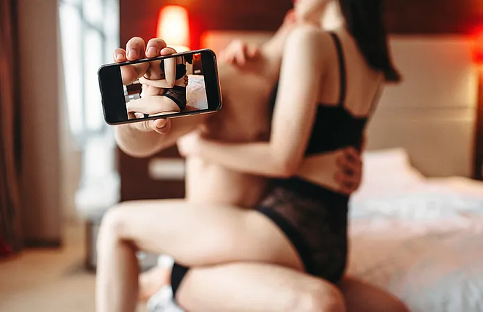 Positions for videotaping yourself having sex
